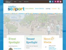 Tablet Screenshot of halifaxseaport.com